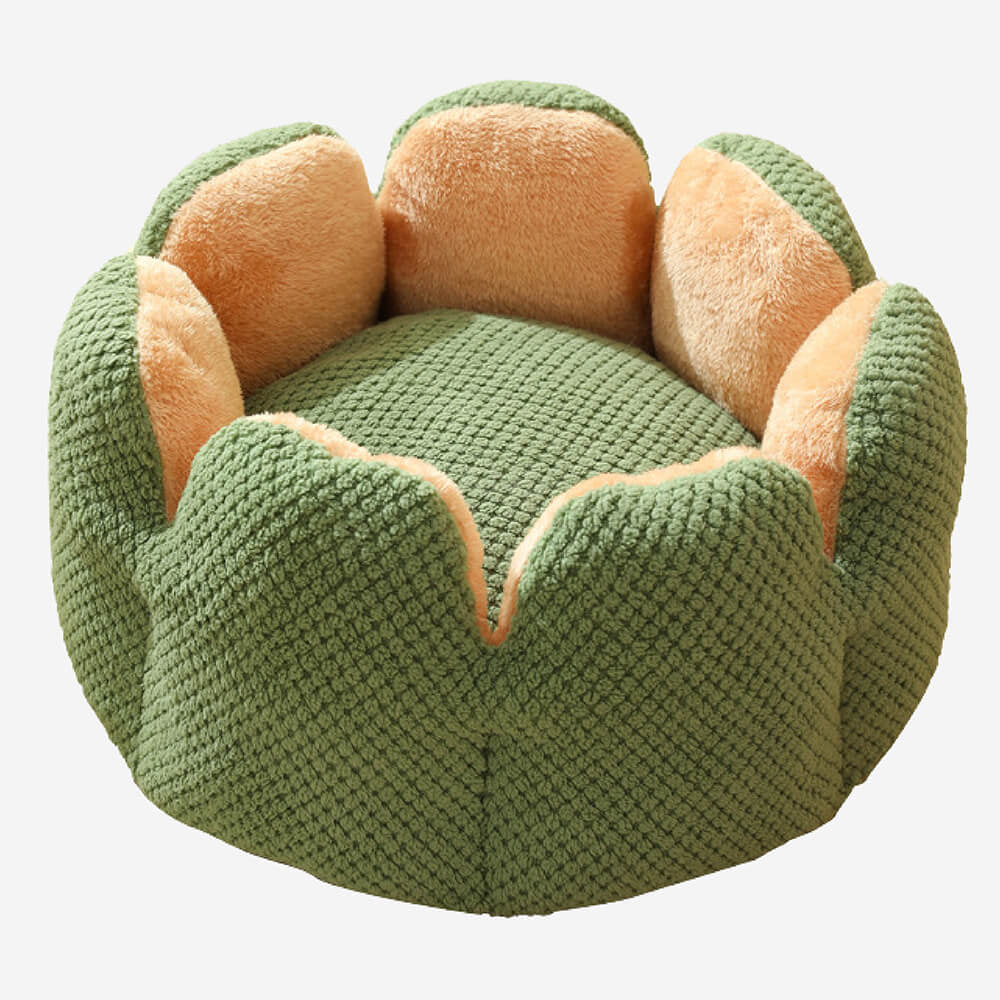 "Prickly Pup Paradise: Cactus-Shaped Pet Bed for Ultimate Comfort"